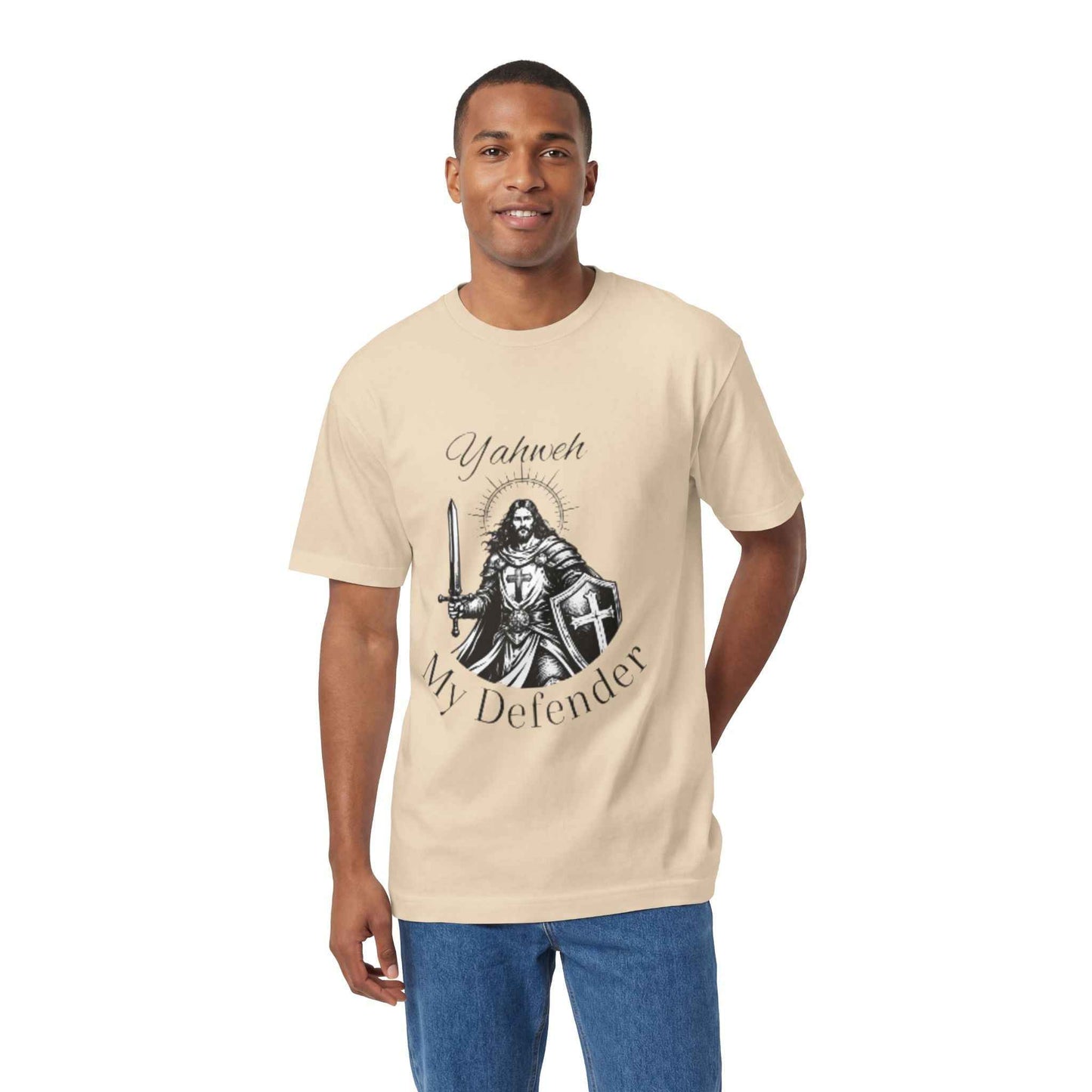Yahweh My Defender T-Shirt — Christian Knight Faith Tee