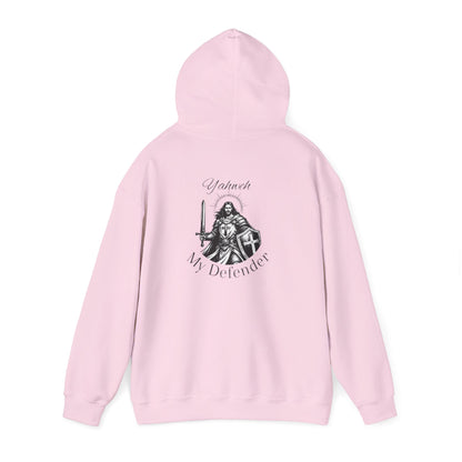 Sweat à capuche — Sweat à capuche avec motif chevalier "You Are My Defender"