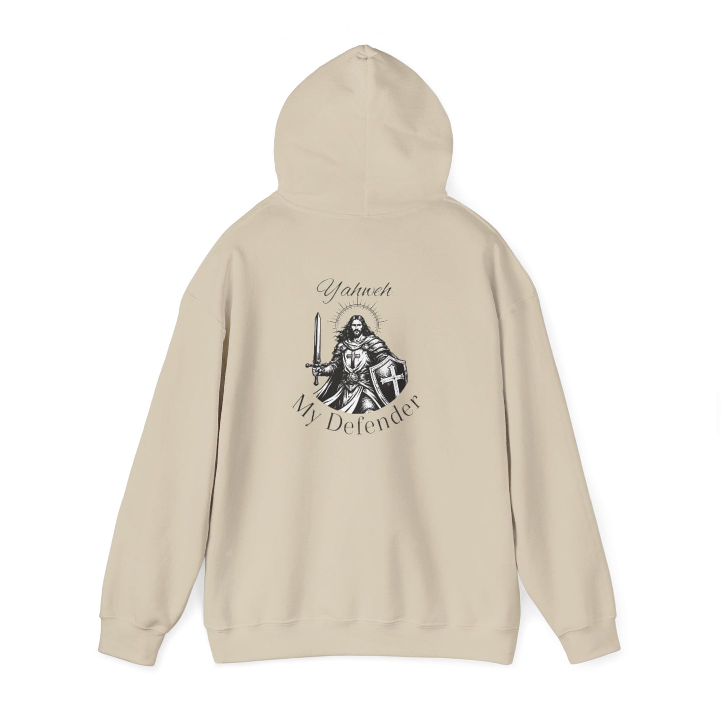 Sweat à capuche — Sweat à capuche avec motif chevalier "You Are My Defender"