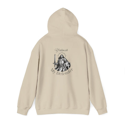 Sweat à capuche — Sweat à capuche avec motif chevalier "You Are My Defender"