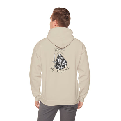 Sweat à capuche — Sweat à capuche avec motif chevalier "You Are My Defender"