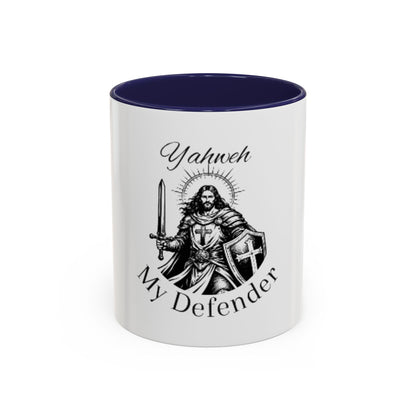 Tasse à café Yahweh Mon Défenseur