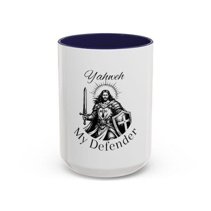 Tasse à café Yahweh Mon Défenseur