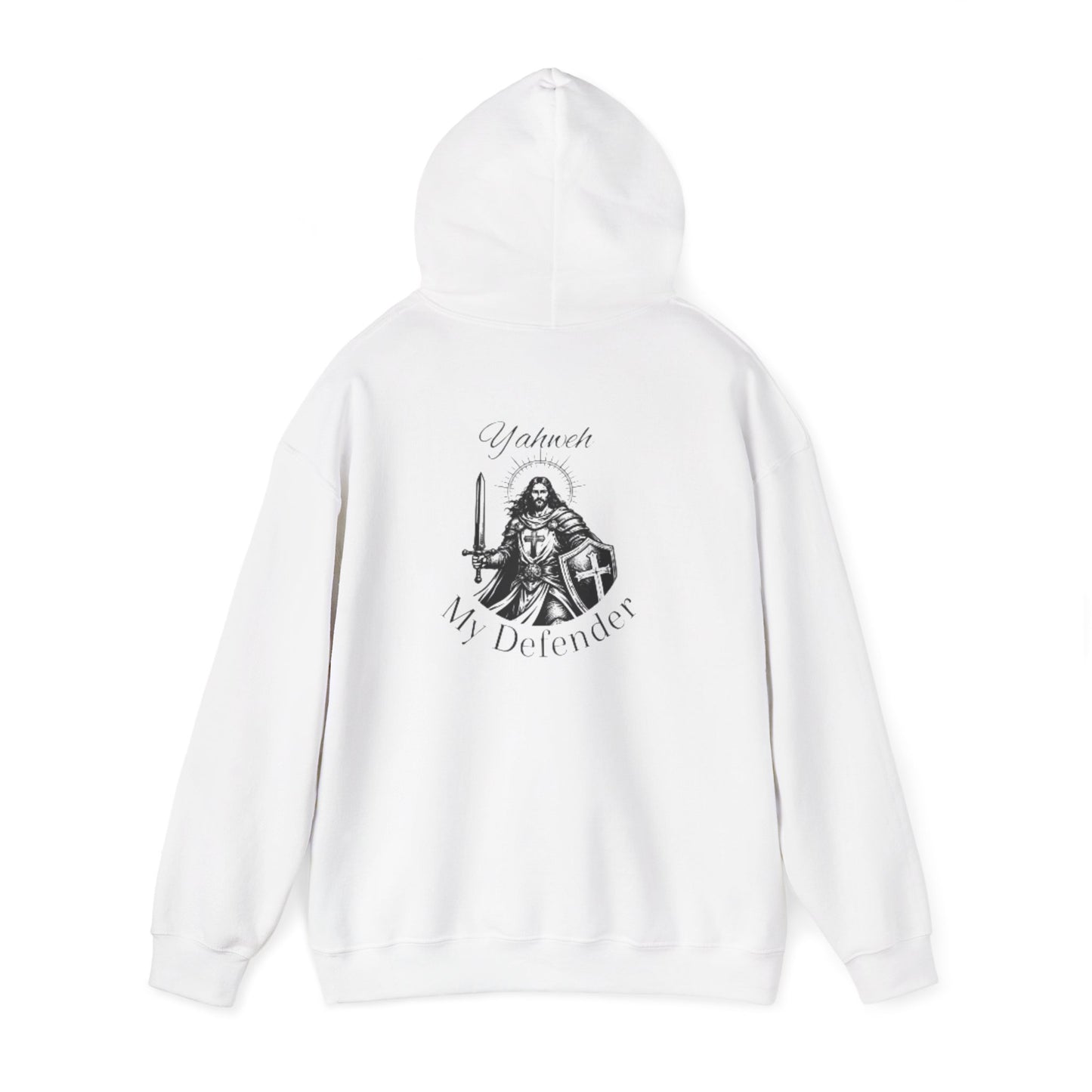Sweat à capuche — Sweat à capuche avec motif chevalier "You Are My Defender"