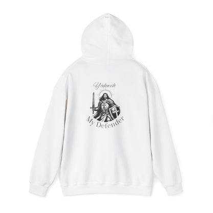 Sweat à capuche — Sweat à capuche avec motif chevalier "You Are My Defender"