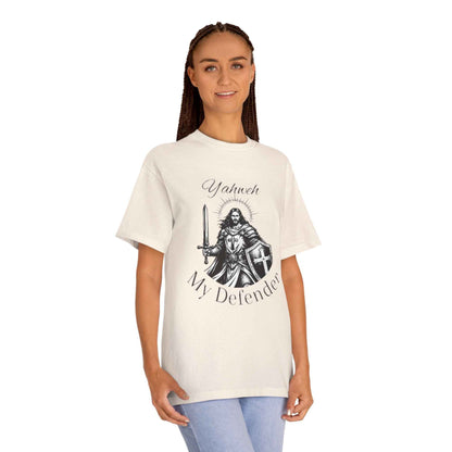 Yahweh My Defender T-Shirt — Christian Knight Faith Tee