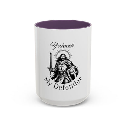 Tasse à café Yahweh Mon Défenseur