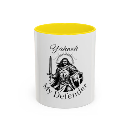 Tasse à café Yahweh Mon Défenseur