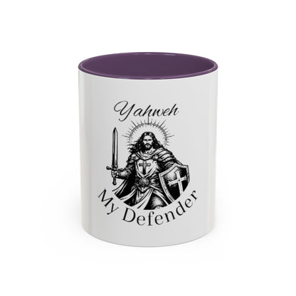 Tasse à café Yahweh Mon Défenseur