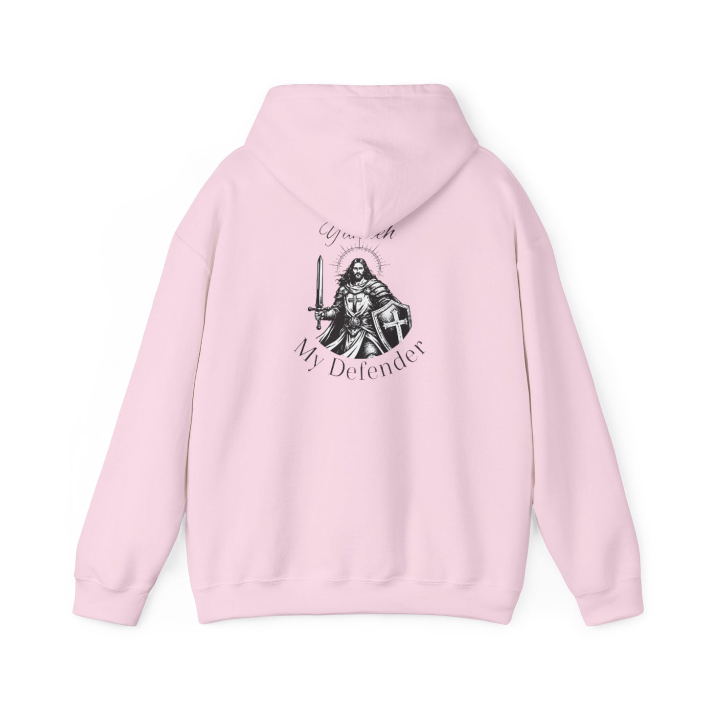 Sweat à capuche — Sweat à capuche avec motif chevalier "You Are My Defender"
