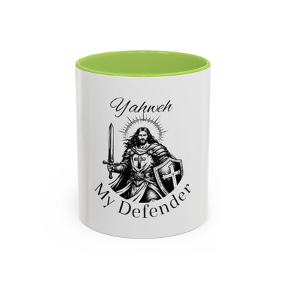 Tasse à café Yahweh Mon Défenseur