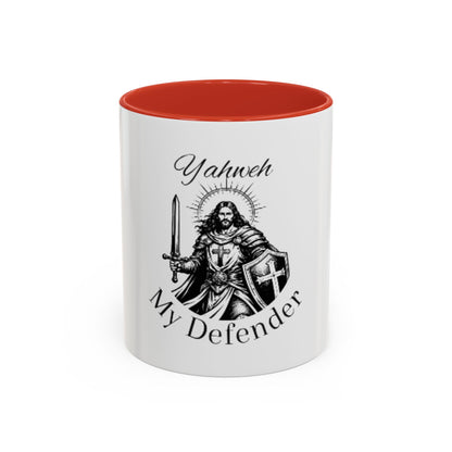 Tasse à café Yahweh Mon Défenseur