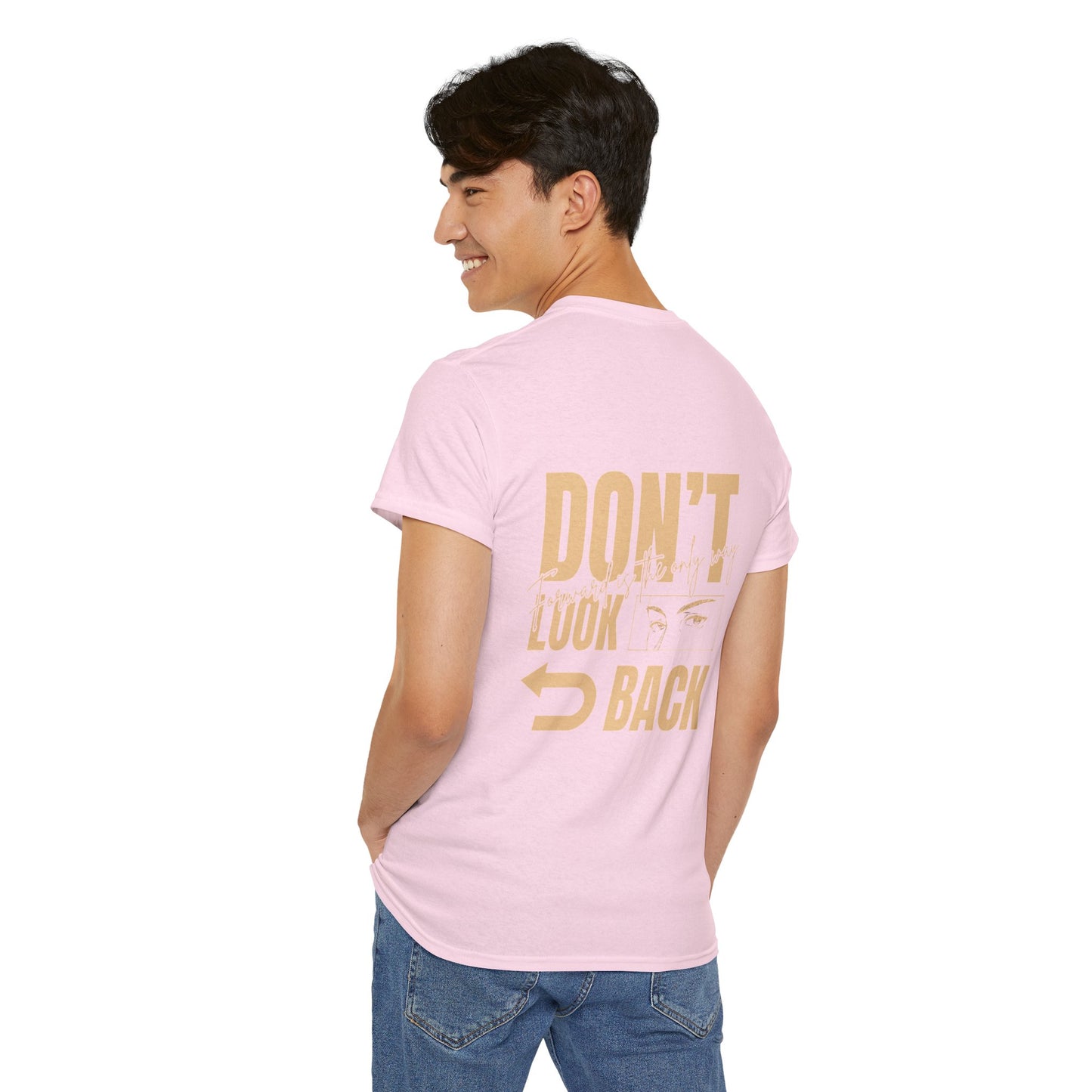 Don't Look Back Christian T-Shirt — Faith Encouragement Tee