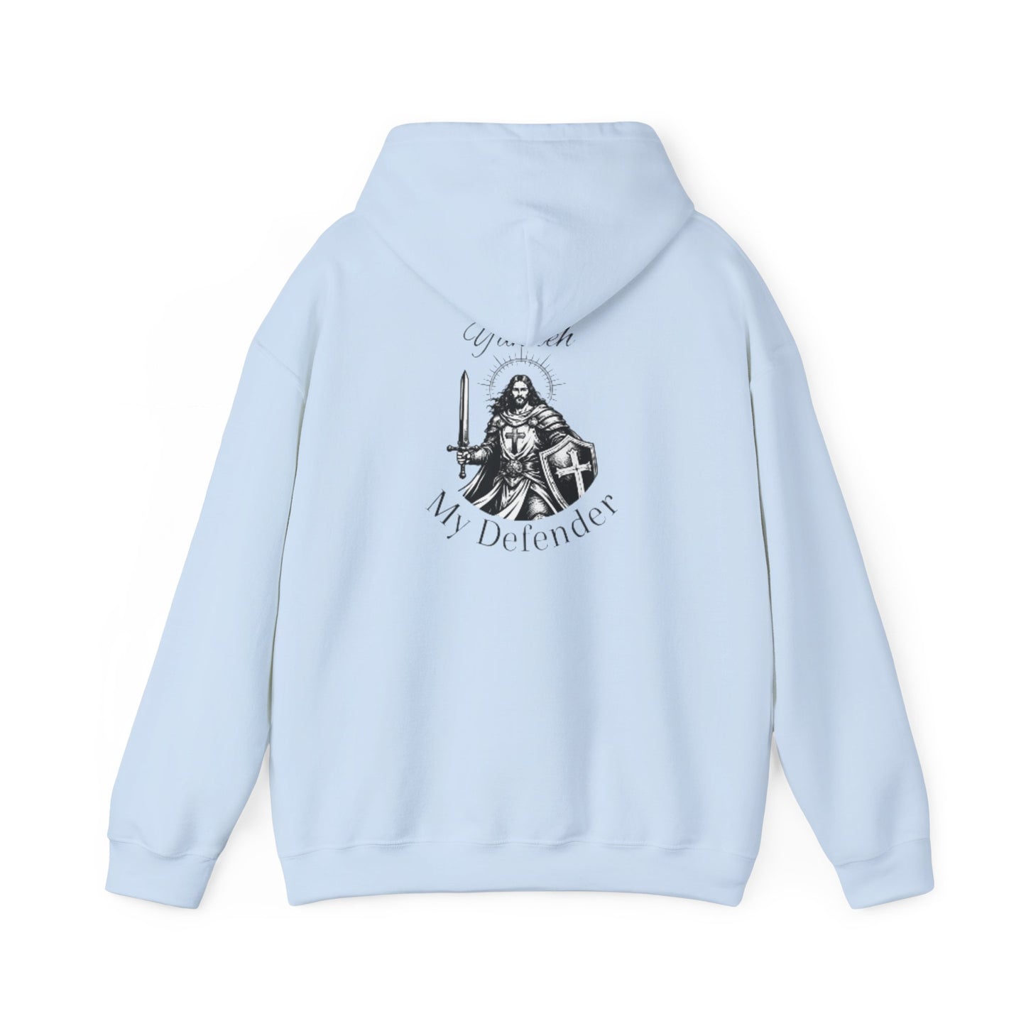 Sweat à capuche — Sweat à capuche avec motif chevalier "You Are My Defender"
