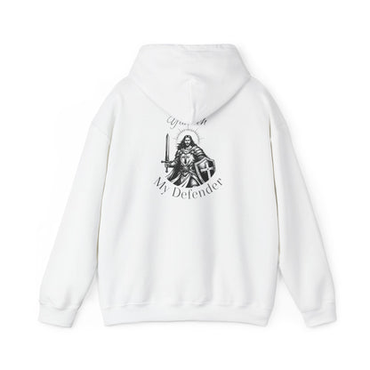 Sweat à capuche — Sweat à capuche avec motif chevalier "You Are My Defender"