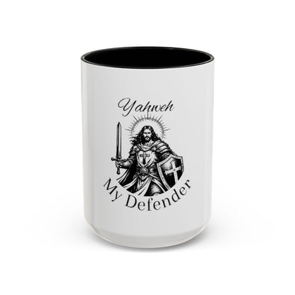 Tasse à café Yahweh Mon Défenseur