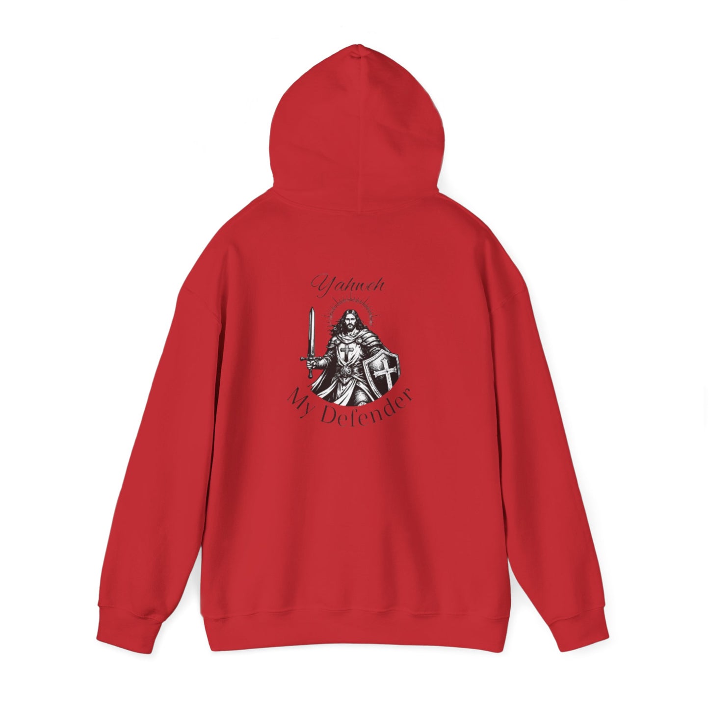 Sweat à capuche — Sweat à capuche avec motif chevalier "You Are My Defender"