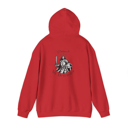 Sweat à capuche — Sweat à capuche avec motif chevalier "You Are My Defender"