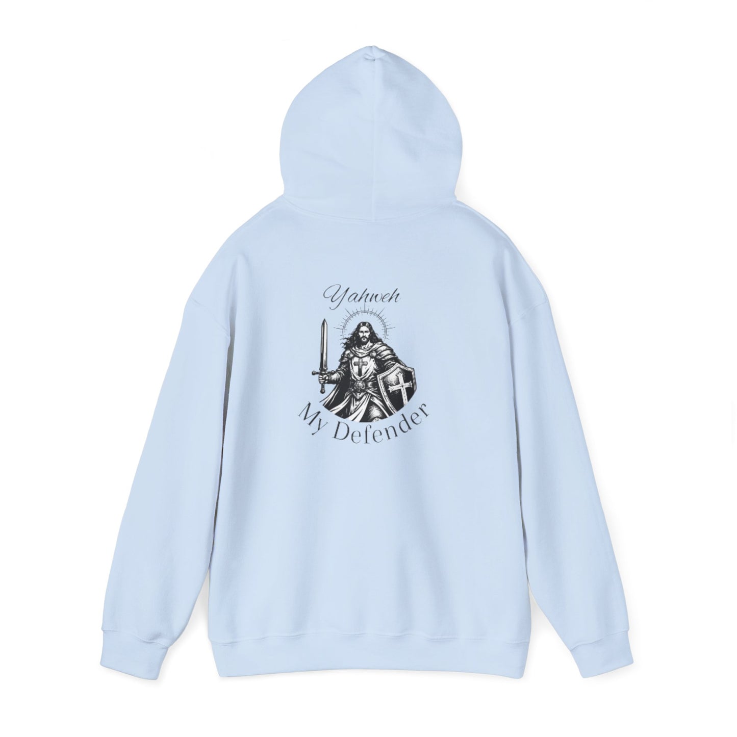 Sweat à capuche — Sweat à capuche avec motif chevalier "You Are My Defender"