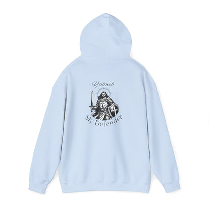 Sweat à capuche — Sweat à capuche avec motif chevalier "You Are My Defender"