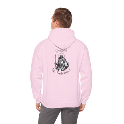 Sweat à capuche — Sweat à capuche avec motif chevalier "You Are My Defender"