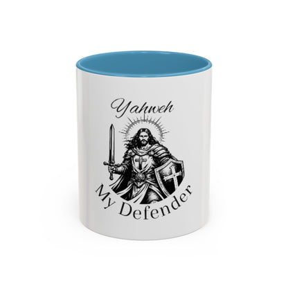 Tasse à café Yahweh Mon Défenseur
